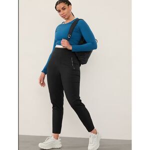 Athleta 8 Trekkie North Jogger Black Athleisure Comfy Activewear Hiking EUC